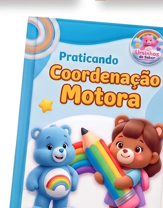 Capa do caderno Coordenação Motora