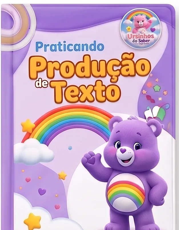 Capa do caderno Produção de Texto